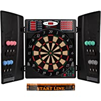 Ultrasport Diana electrónica Con y sin puertas- para un hasta 16 jugadores- pantalla LED- incluye línea de tiro- 12…